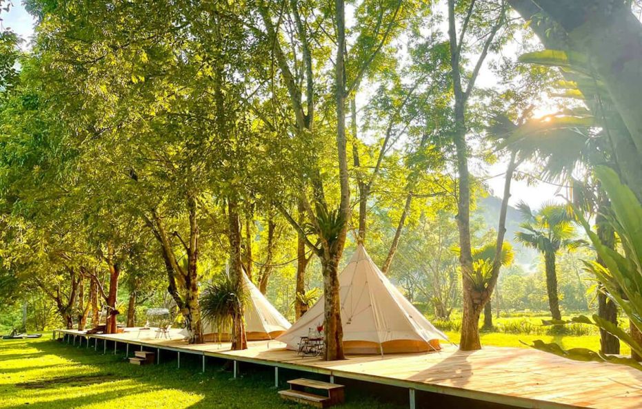 Ban Ba Jungle Lodge – Camping Tent