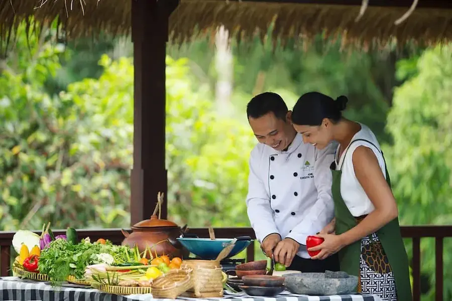Plant-based cooking workshops promoting mindful living - Vietnam wellness & spa journey