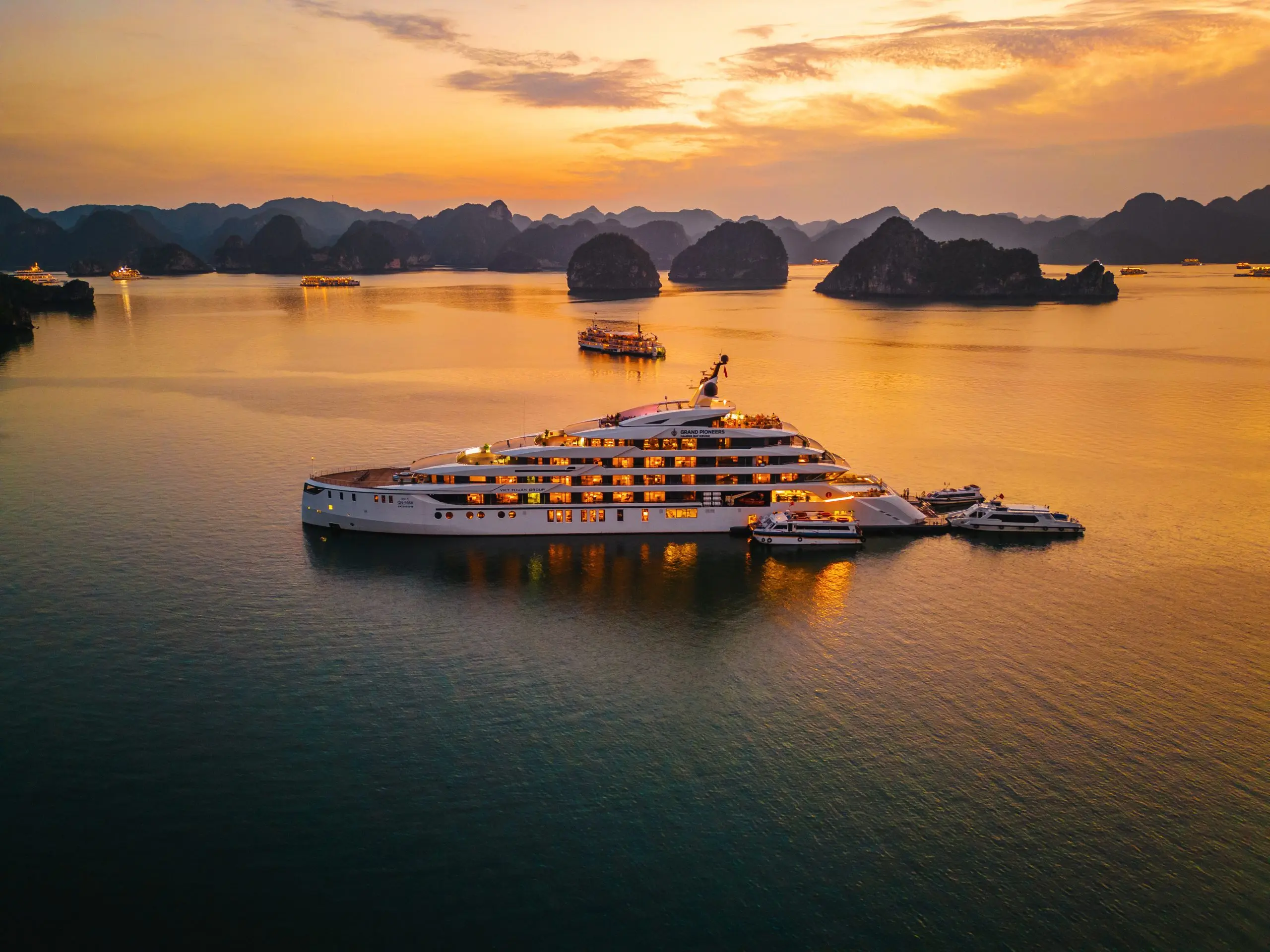 grand pioneers cruise - luxury vietnam dmc