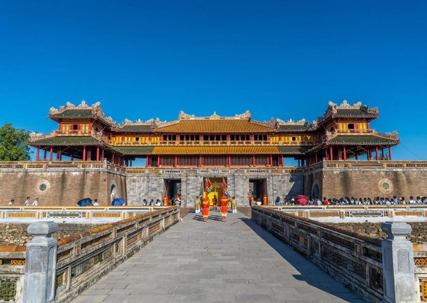 Front gate of the Imperial Citadel in Hue